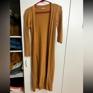 Fashion Nova floor length cardigan